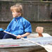 Boys on the canals