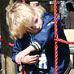 Tired youngster in Amsterdam